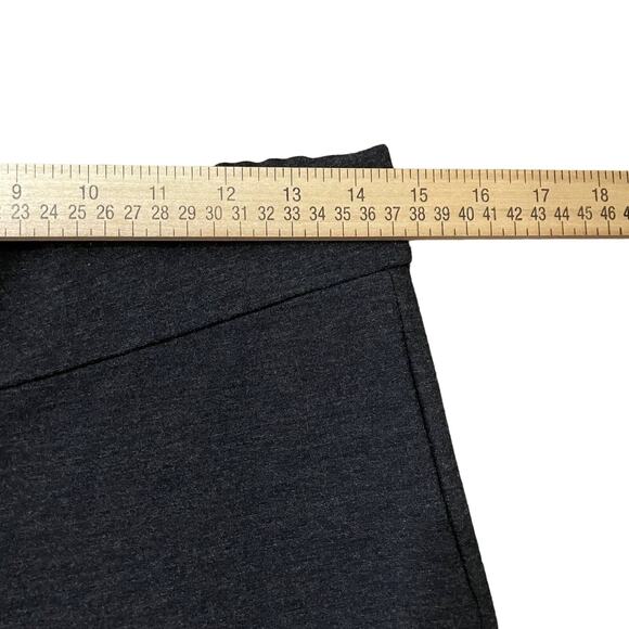 NYDJ Pants Women's 4 Charcoal Heather Pull On Slim Legs Ankle Pants Style 11393 - Picture 11 of 14